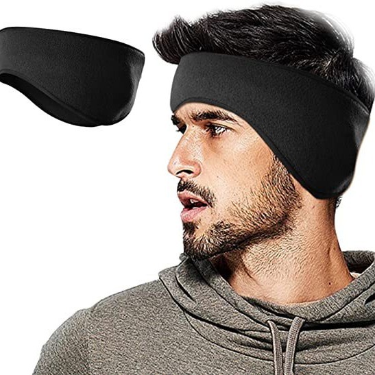 Winter Headband Fleece - 1 adet şık kış kafa bandı