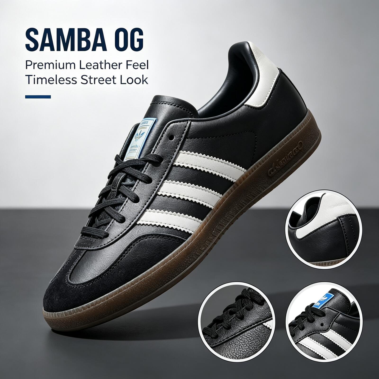 Adidas Shoes Samba - Adidas Resmi Orijinal SAMBA OG B75807