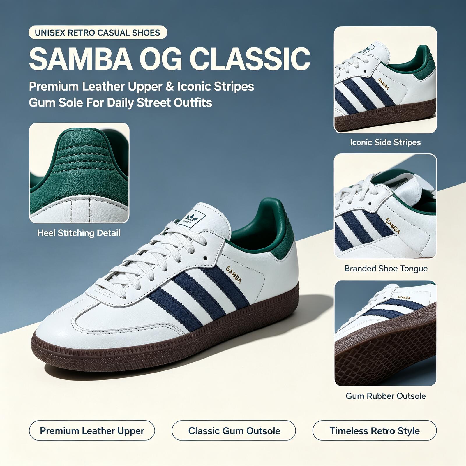 Resmi Adidas Orijinal SAMBA OG - Adidas Shoes Samba incelemesi ve fiyatı