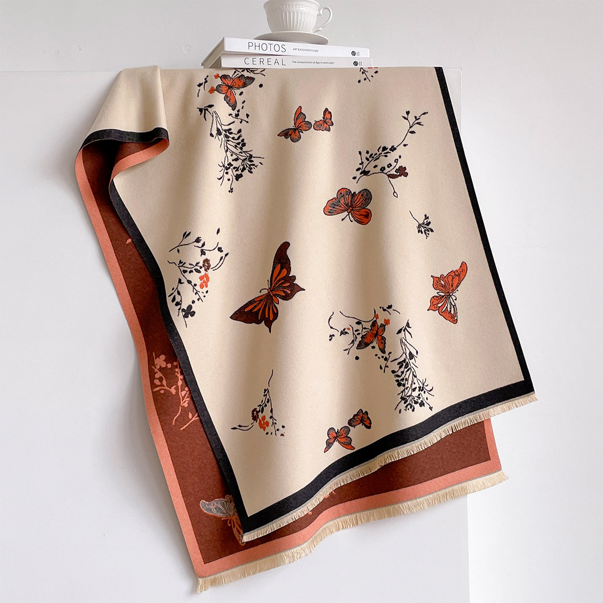 Kadınlar için İmitasyon Kaşmir - Cashmere Pashmina Wrap incelemesi ve fiyatı