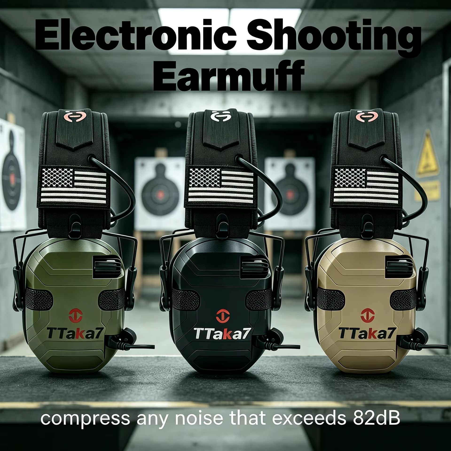 Yeni Taktik Elektronik Atış Ka - Earmuffs Foldable incelemesi ve fiyatı