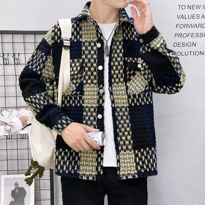 İlkbahar 2025 için Yeni Erkek  - Flannel Shirt Lined incelemesi ve fiyatı