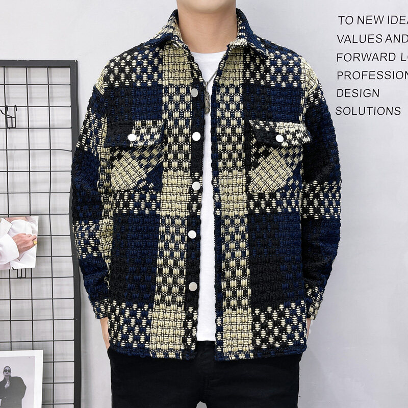 İlkbahar 2025 için Yeni Erkek  - Flannel Shirt Lined incelemesi ve fiyatı